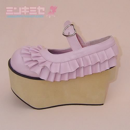Ruffle Rocking Horse Shoes
